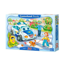 Пазли Castorland Дорога до школи 30 ел (B-03204)