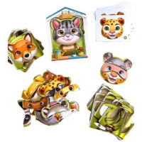 Пазли UBumblebees Збери тварин (ПСФ134)