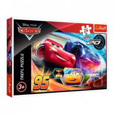 Пазли Trefl Нехай переможе найкращий Disney Тачки 3 24шт.MAXI (14264)