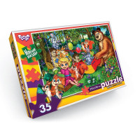 Пазли Danko Toys м'які великі деталі 35ел Казки (S35-10-05)