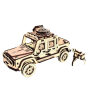 3D пазли PAZLY дерев'яний конструктор Волонтерський пікап (UPZ-006)
