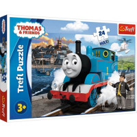 Пазли Trefl Щасливий день Томаса. Thomas and Friends 24шт.MAXI (14317)