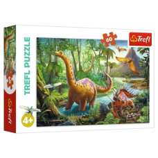 Пазли Trefl Міграція динозаврів 60шт. (17319)