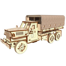 3D Пазли PAZLY дерев'яний конструктор Військова вантажівка Studebaker 176 дет (OPZ-003)