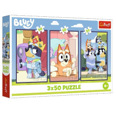 Пазли Trefl Блуї Сім'я песиків 3х50 150 ел (34890)