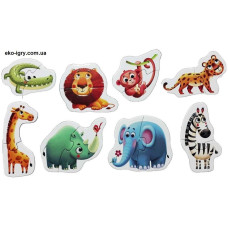 Пазли Puzzlika Тварини Африки 16 деталей (14774)