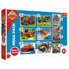 Пазли Trefl Рятувальна команда. Рятувальник Сем Mega Pack 10в1 (90356)