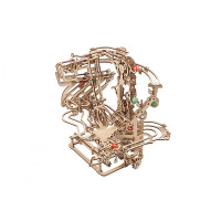 Пазли механічні UGEARS 3D Ланцюговий підйомник Марбл-траса (U70156)