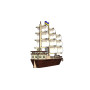 3D Пазли PAZLY дерев'яний конструктор Вітрильний Корабель 148 дет (OPZ-008)