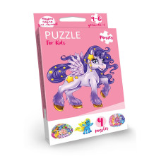 Пазли Danko Toys розвиваючі Puzzle для малюків (рос.) (PFK-09)
