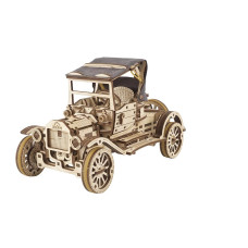 Механічний 3D пазл UGEARS Ретро автомобіль UGR-T 337дет (70175)