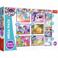 Пазли Trefl Магічний світ маленьких поні Hasbro 10в1 (90353)