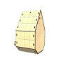 3D пазли PAZLY дерев'яний конструктор Шпаківня 25 дет (UPZ-018)