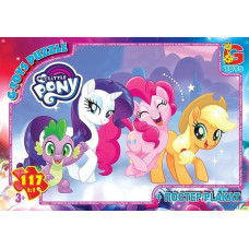 Пазли G-Toys My little Pony 117 ел (MLP015)