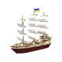3D Пазли PAZLY дерев'яний конструктор Вітрильний Корабель 148 дет (OPZ-008)