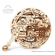 Механічний 3D пазл UGEARS Моноколесо (70080)