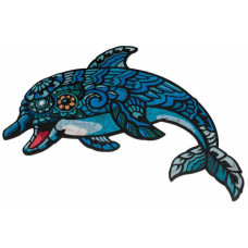 Пазли дерев'яні PuzzleOK фігурні 147 ел Морський дельфін (PuzA3-000716)