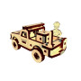 3D пазли PAZLY дерев'яний конструктор Поліцейський пікап 61 дет (OPZ-011)