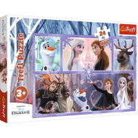 Пазли Trefl Магічне свято Disney Крижане серце 2 24шт.MAXI (14345)