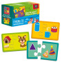 Пазли Vladi toys Асоціації Знайди пару Хто де живе. На що схоже? (VT5003-03)