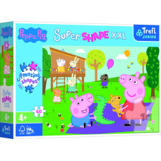 Пазли Trefl Супер форми XXL Peppa pig Ігри з братиком 60ел. (50011)