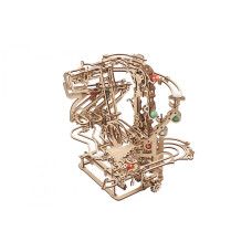 Пазли механічні UGEARS 3D Ланцюговий підйомник Марбл-траса (U70156)