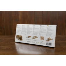 Механічний 3D пазл UGEARS Рейки з ж / д переїздом (70014)