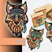 Пазли дерев'яні фігурні PuzzleOK Лісова лисиця (PuzA4-00017)