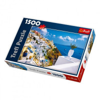 Пазли Trefl Санторіні Греція 1500шт. (26119)