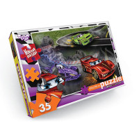 Пазли Danko Toys м'які великі деталі 35ел Тачки (S35-10-15)