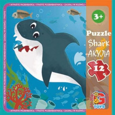 Пазли G-Toys В океані Акула 12 ел (LO2)