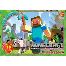 Пазли G-Toys Minecraft 70 ел (MC771)