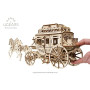 Механічний 3D пазл UGEARS Поштовий диліжанс (70045)