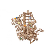 Пазли механічні UGEARS 3D Спіральний підйомник Марбл-траса (70177)