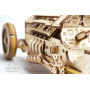 Механічний 3D пазл UGEARS Спорткар U-9 Гран-прі (70044)