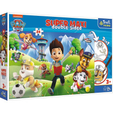 Пазли Trefl SUPER МАХІ Пригоди Весела команда + розмальовка 24 ел (TR41001)
