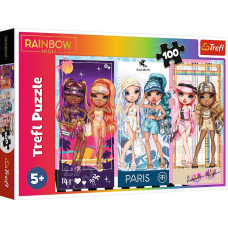 Пазли Trefl Rainbow High Ляльки подруги 100ел. (16444)