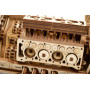 Механічний 3D пазл UGEARS Спорткар U-9 Гран-прі (70044)