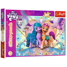 Пазли Trefl глітерні Казкові коники 100 ел (14831)