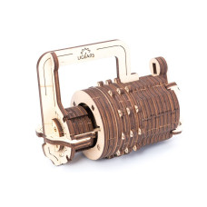 Механічний 3D пазл UGEARS Кодовий замок (70020)