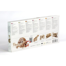 Механічний 3D пазл UGEARS Поштовий диліжанс (70045)