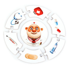 Пазли Puzzlika Професії 1 21 елементів (13517)