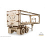 Механічний 3D пазл UGEARS Напівпричіп до моделі «Тягач VM-03» (70057)