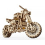 Механічний 3D пазл UGEARS Мотоцикл Scrambler з коляскою UGR-10 (70137)