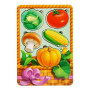 Пазл-вкладиш UBumblebees більш-менш Кошик з овочами-№2 (ПСФ043)