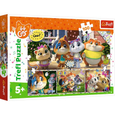 Пазли Trefl 44 Cats Гарна команда 100ел. (16442)
