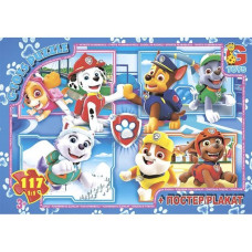 Пазли G-Toys Paw Patrol 117 ел (PW0860)