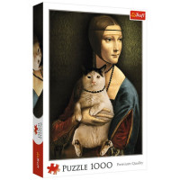 Пазли Trefl Дама з котиком 1000шт. (10663)