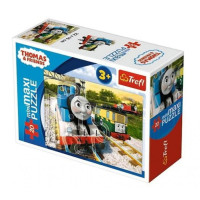 Пазли Trefl Гонки, Паровозик Томас MINI-MAXI 20шт. (21074)