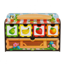 Пазл-вкладиш UBumblebees Комодик Рахунок-№2 (ПСД070)